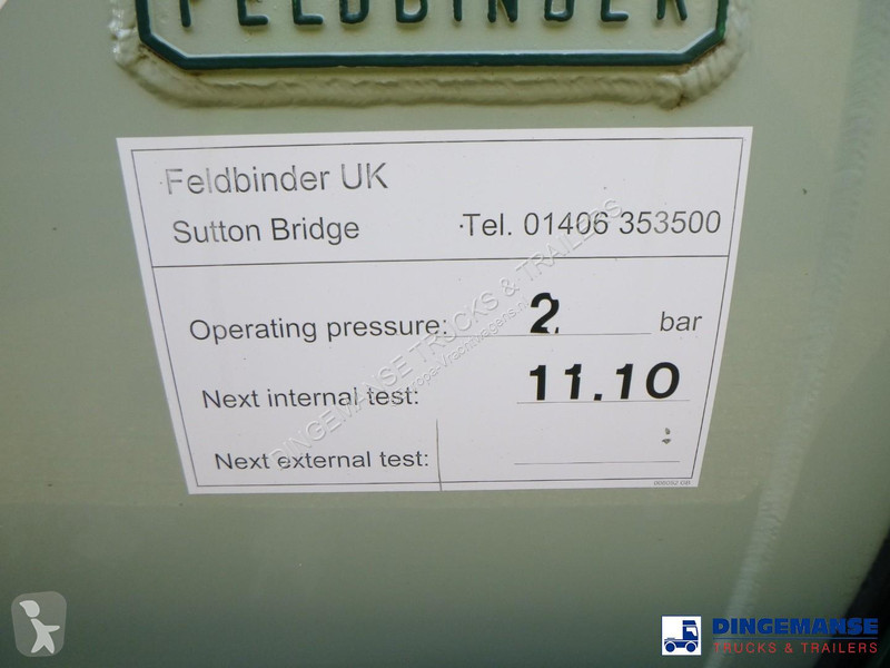 Semirremolque Feldbinder Powder tank alu 60 m3...