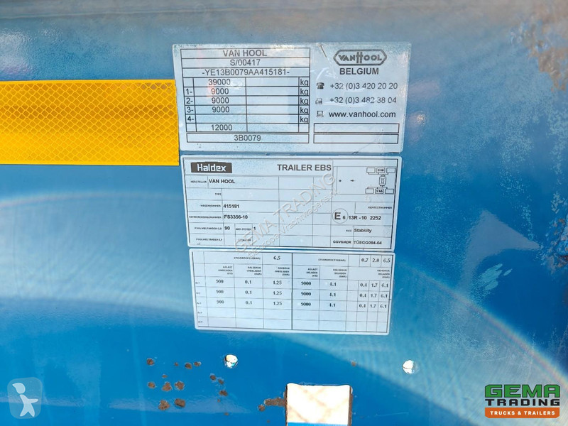 نصف مقطورة Van Hool 3B0079  All connections -...