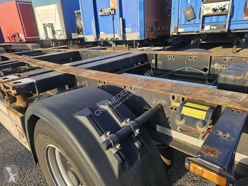 نصف مقطورة Krone / REAR SLIDER / DUTCH CHASSIS...