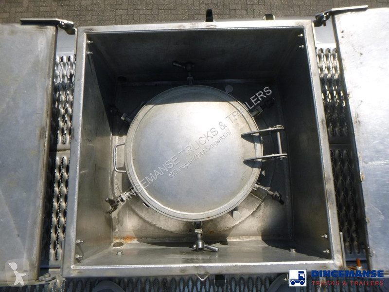 نصف مقطورة Magyar Chemical tank inox 33 m3 / 1...