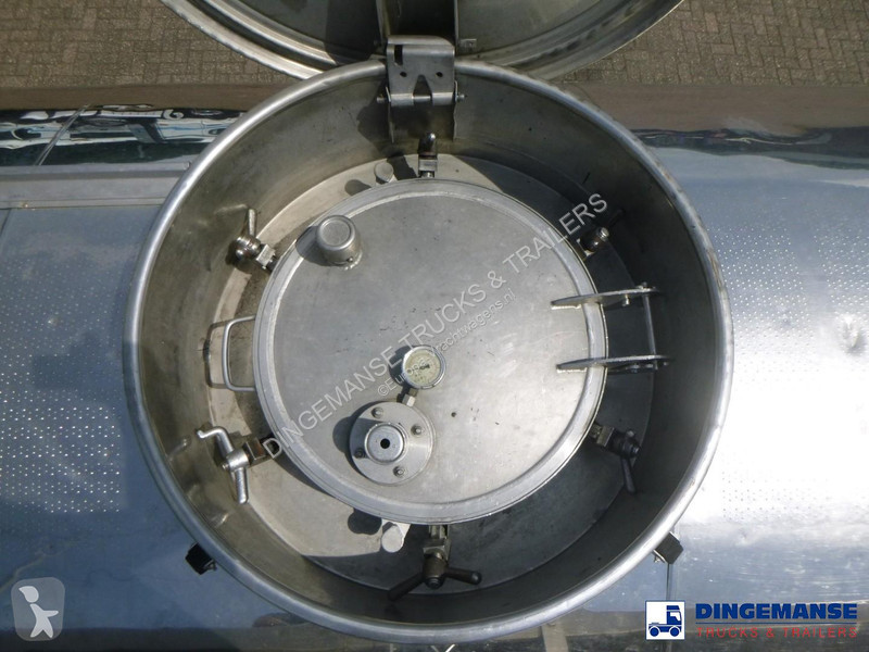 نصف مقطورة Magyar Chemical tank inox L4BH 32.5...