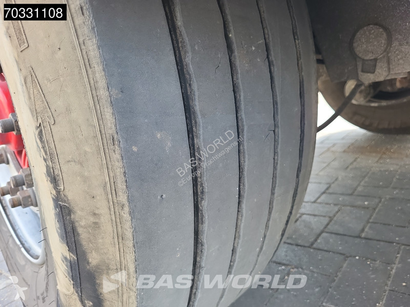 نصف مقطورة Knapen K600 Side Doors 10MM Lift Axle