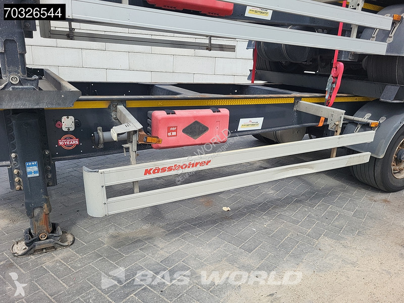 نصف مقطورة Kässbohrer CS 40ft 45ft Lift Axle