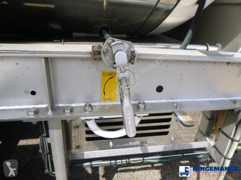 نصف مقطورة Van Hool Food tank inox 28 m3 / 1 comp