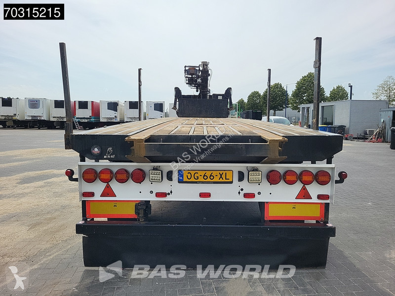 نصف مقطورة Pacton T3-003 Kennis 16T Steering Crane