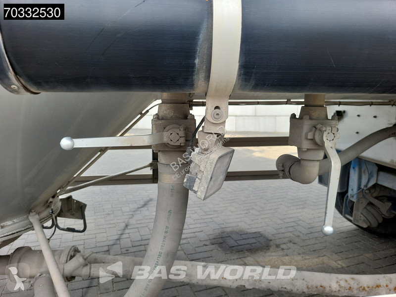 نصف مقطورة Spitzer SFS 2x Liftachse 39m3 Cement