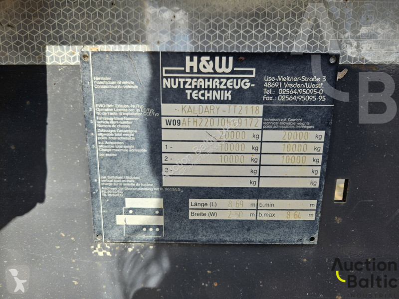 Полуприцеп H&W