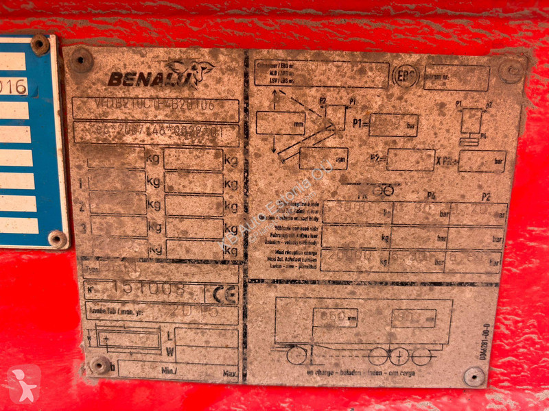 Semirremolque Benalu Siderale 92