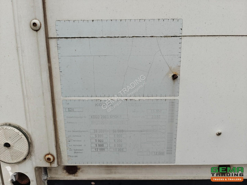 Полуприцеп Kögel S24 Enclosed Body 13.6m - SAF...