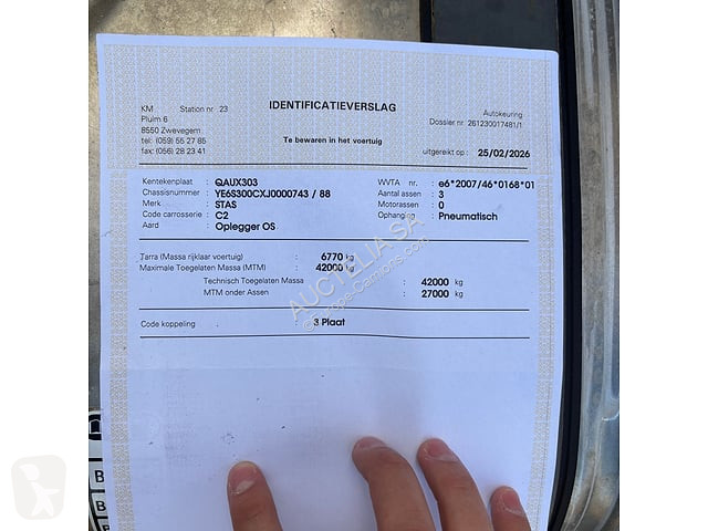 Návěs Stas S300CX