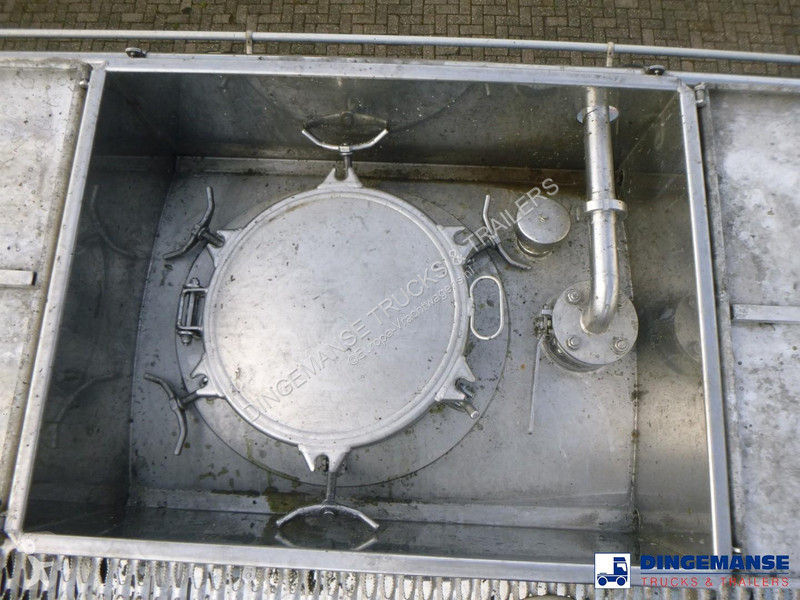 LAG Chemical tank inox L4BH 32.5 m3 / 3 comp...