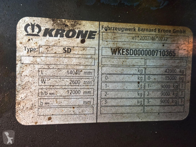 Krone 27 THERMOKING SLXe300 semi-trailer