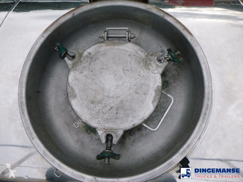 Oplegger Maisonneuve Chemical tank inox 34.6 m3...