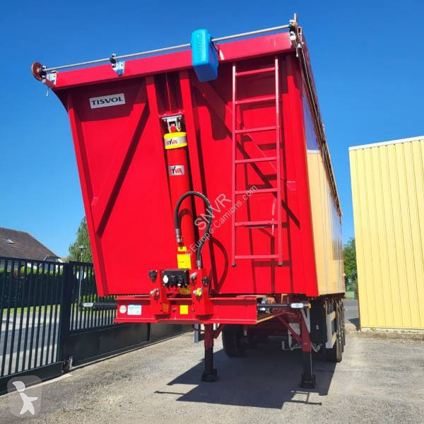 Semitrailer Tisvol Benne céréalière DISPONIBLE
