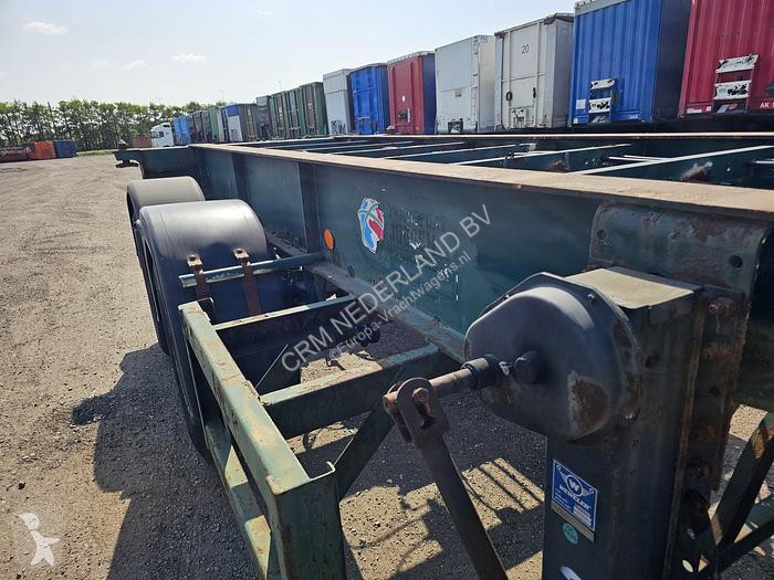 Oplegger Flandria 2 AXLE 20 FT CHASSIS STEEL...