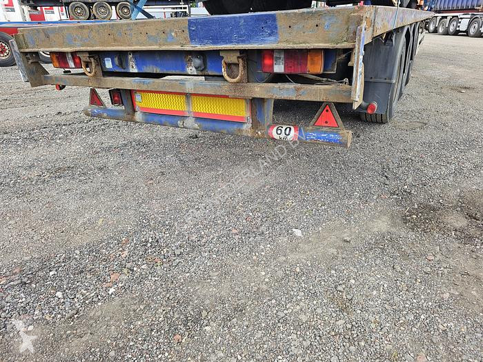 Semiremorca Pacton 3 AXLE FLATBED TRAILER BPW DRUM
