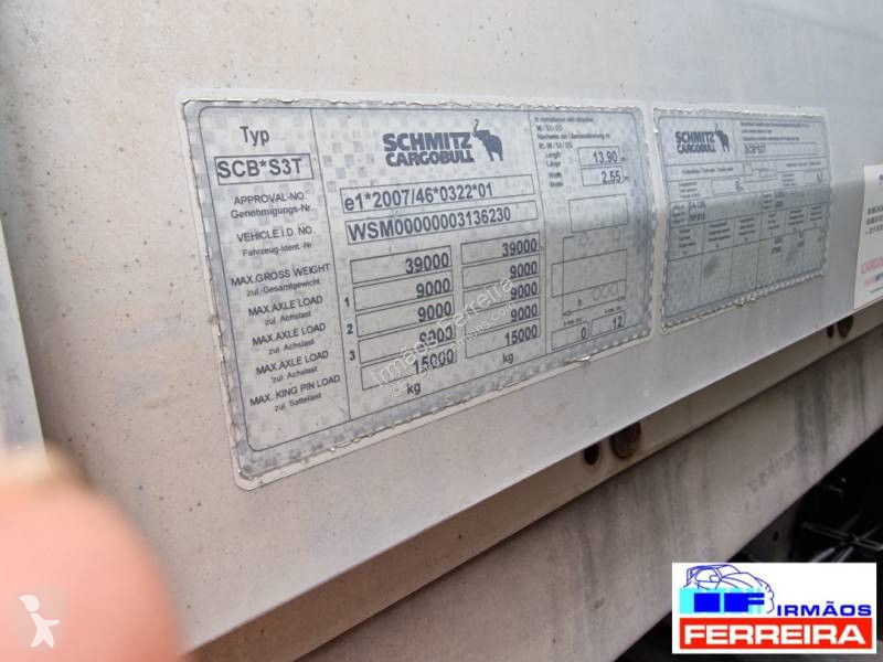 Semitrailer Schmitz Cargobull SGF *S3 porta...