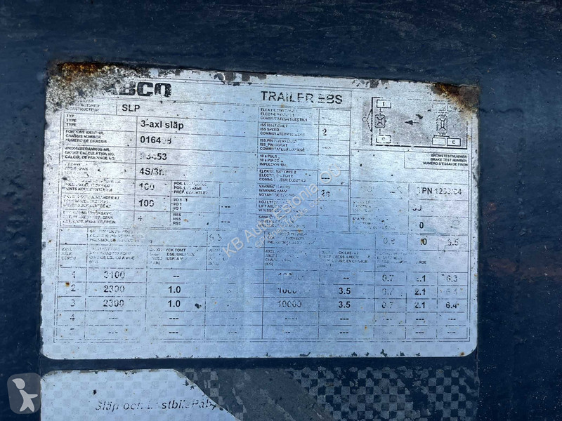 Aanhanger  3-8200-KS BOX L=6100 mm