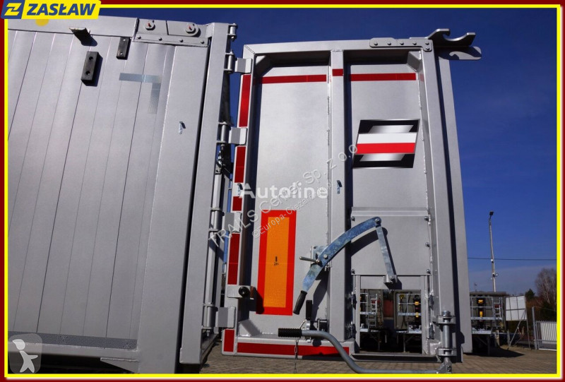 Semi remorque Zasław 43 m³ tipping semi-trailer...