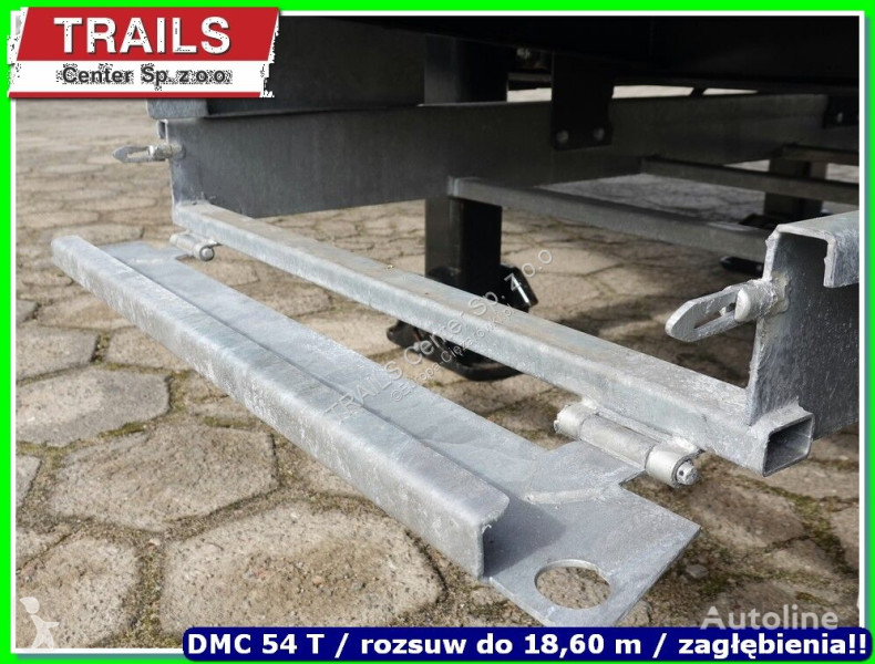 Sættevogn Mega Extandable Low-loader 18.60 m 2...
