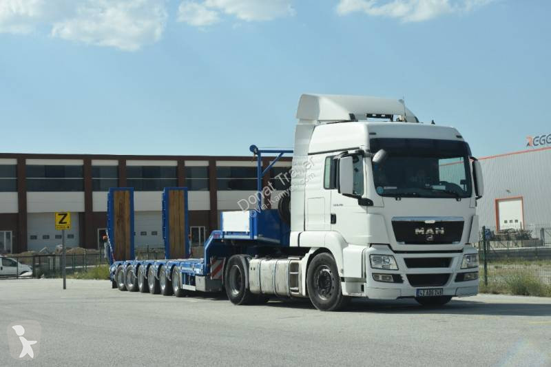 Semitrailer Donat 6 axle lowbed semitrailer -...