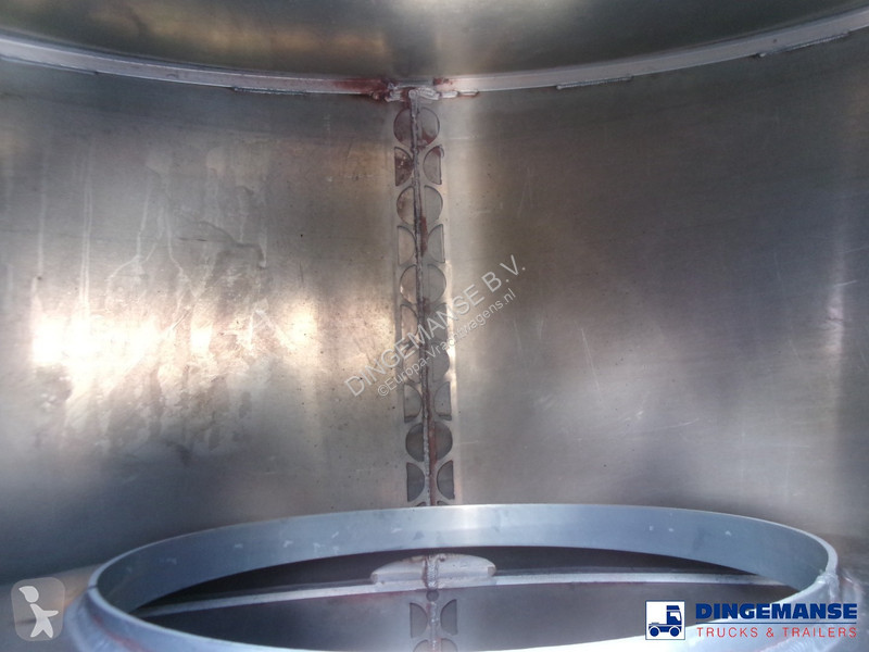 Semirimorchio  Fuel tank alu 42.8 m3 / 6 comp +...