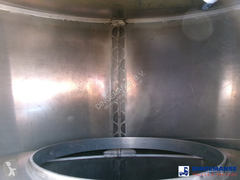 Oplegger  Fuel tank alu 42.8 m3 / 6 comp + pump