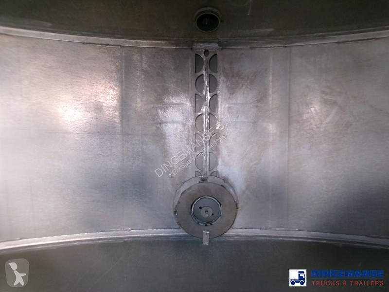 Félpótkocsi  Fuel tank alu 42.8 m3 / 6 comp + pump