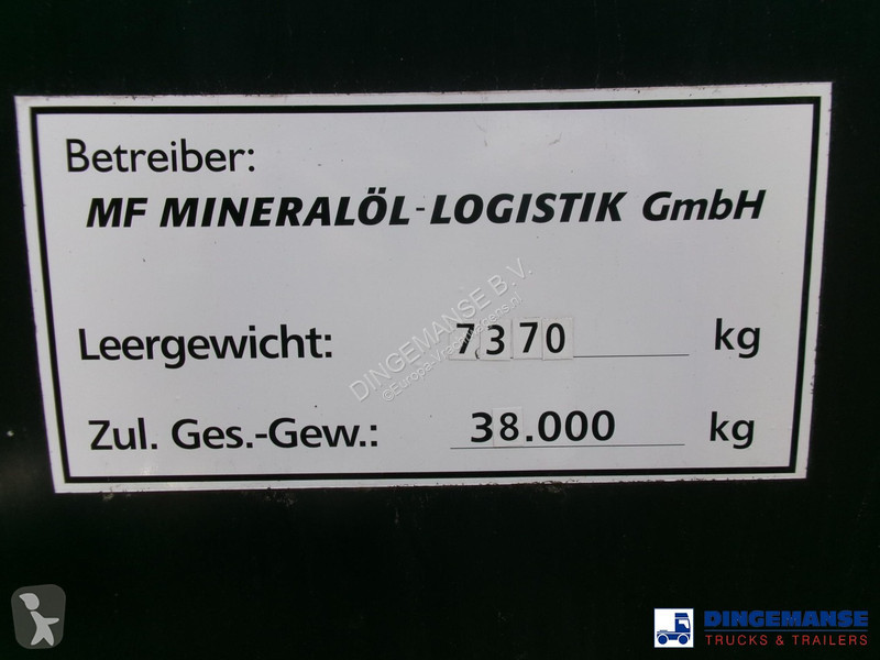 Semiremorca Maisonneuve Bitumen tank inox 33.8...