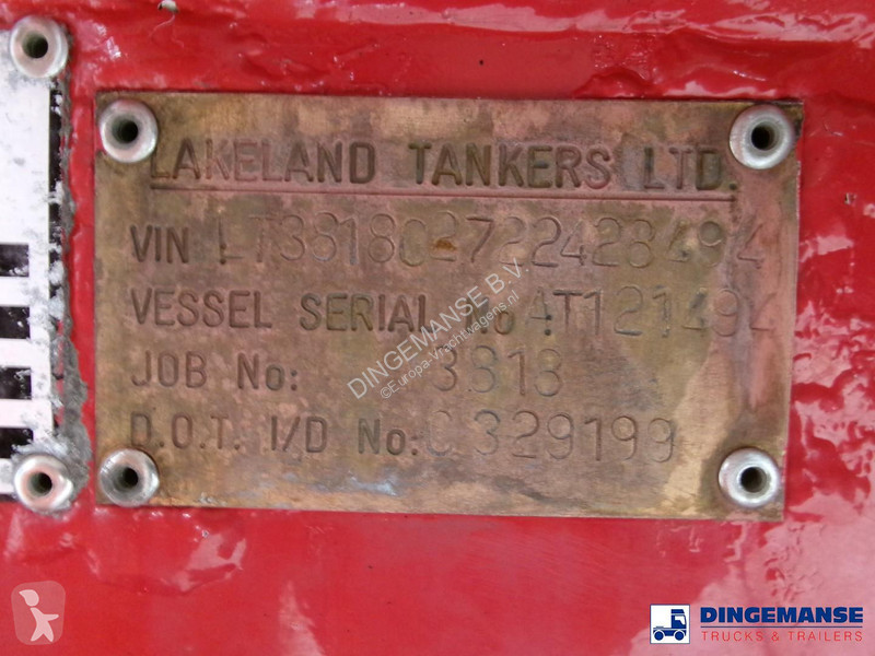 Félpótkocsi  Fuel tank alu 42.8 m3 / 6 comp + pump