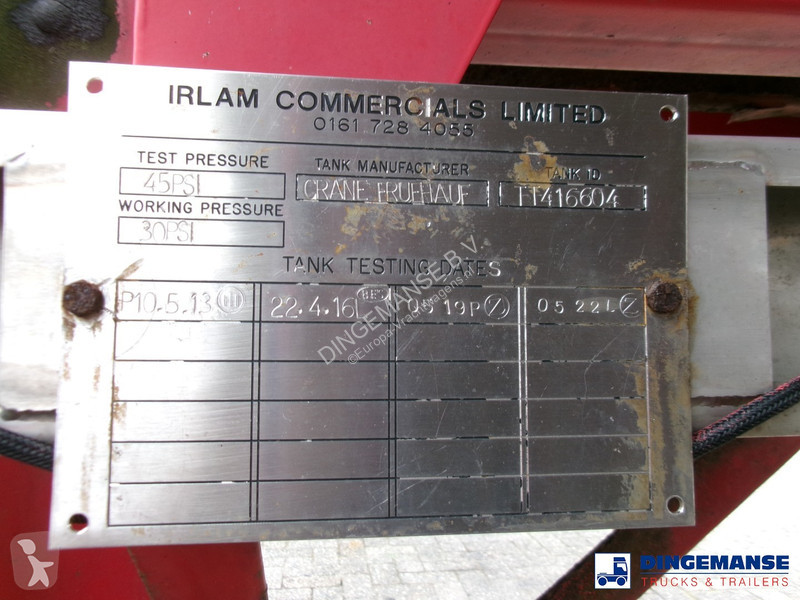 Semi reboque  Chemical tank inox 22.5 m3 / 1 comp