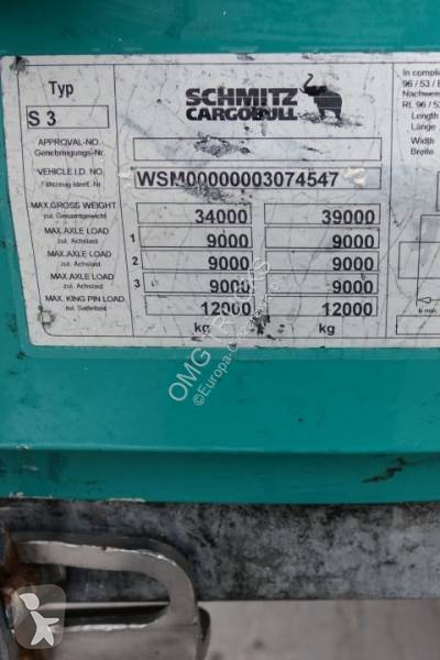 Semiremorca Schmitz Cargobull FIRANKA/ VARIOS /...