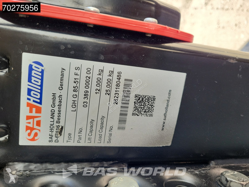 Semitrailer Fliegl SDS02 3 axles 50m3 ALU...
