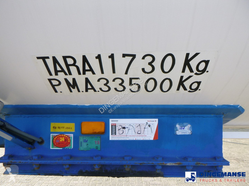 Semirimorchio  Gas tank steel LPG 49.9 m3 / 1comp