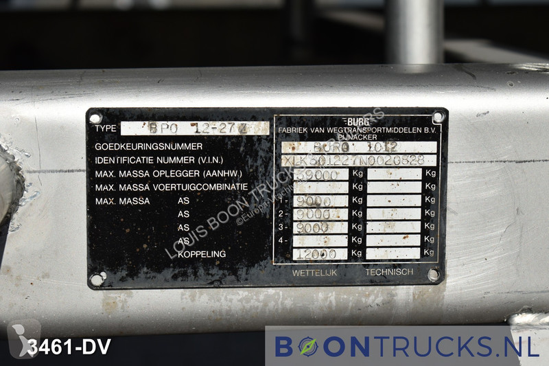 Oplegger Burg BPO 12-27 Z TANK | 32,8 M³ * 3...