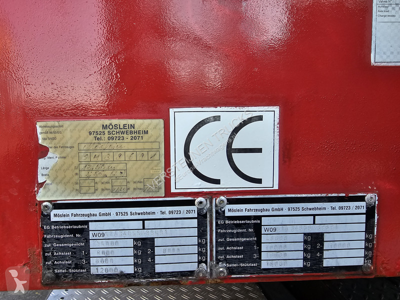 Semiremorca Moeslein TIEFLADER / RADMULDEN /...