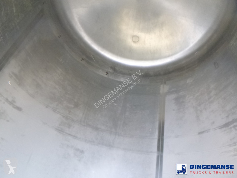 Semiremorca LAG Chemical tank inox 30 m3 / 1 comp