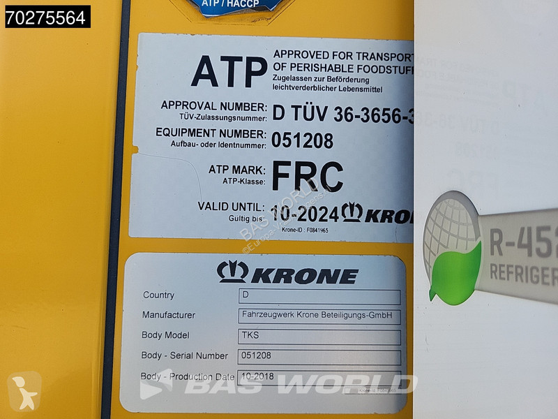 Sættevogn Krone Thermo King SLXi 300...