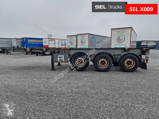 نصف مقطورة Krone C 24 Containerchassie (Gesamt...