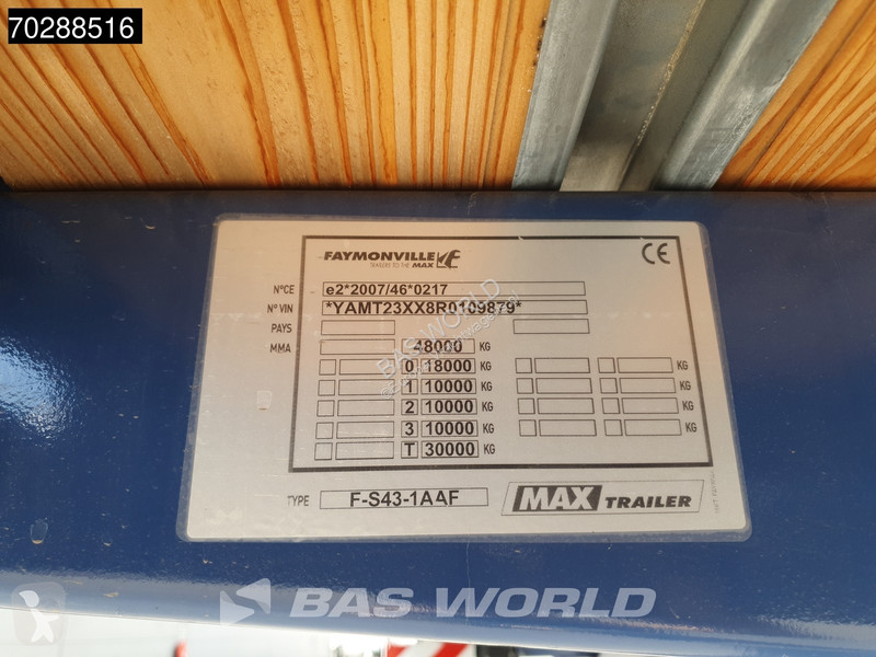 Semitrailer Faymonville...