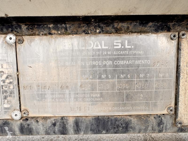 Semi reboque Caldal  BCG-40-RDN