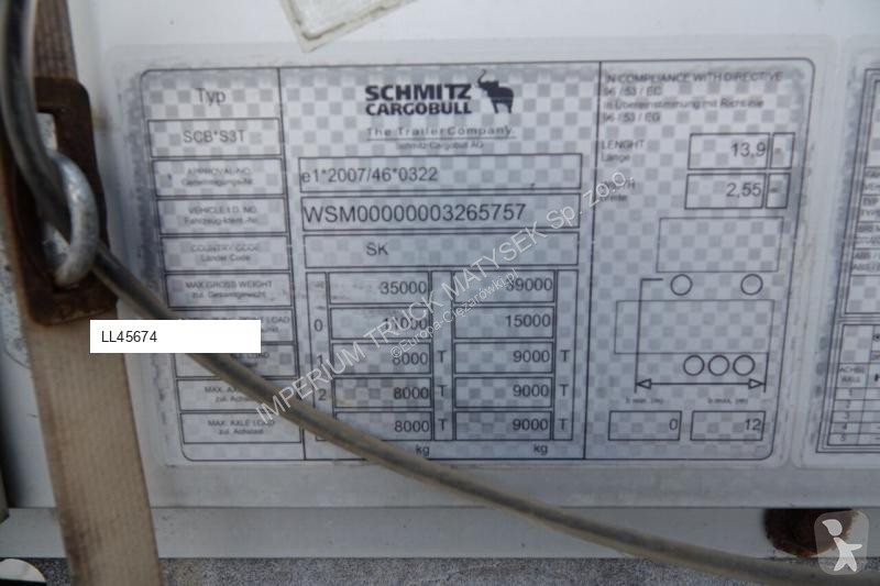 Oplegger Schmitz Cargobull FIRANKA / STANDARD /...