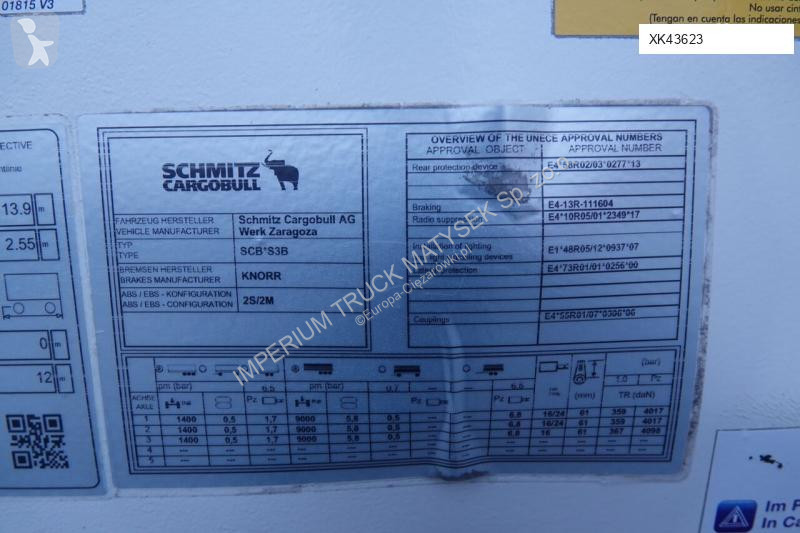 Návěs Schmitz Cargobull KONTENER STALOWY /...
