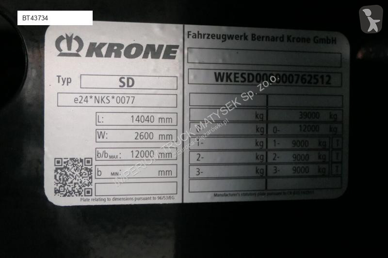 Semiremorca Krone