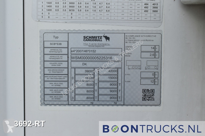 Oplegger Schmitz Cargobull SCB*S3B | DOUBLE...