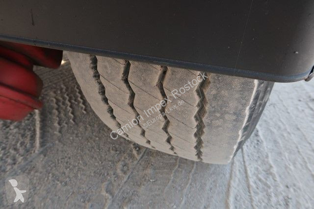Oplegger Renders Baustoffpritsche Rollkran...