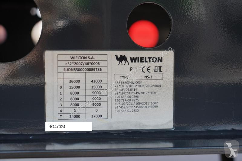 Semitrailer Wielton / FIRANKA / STANDARD / OŚ...