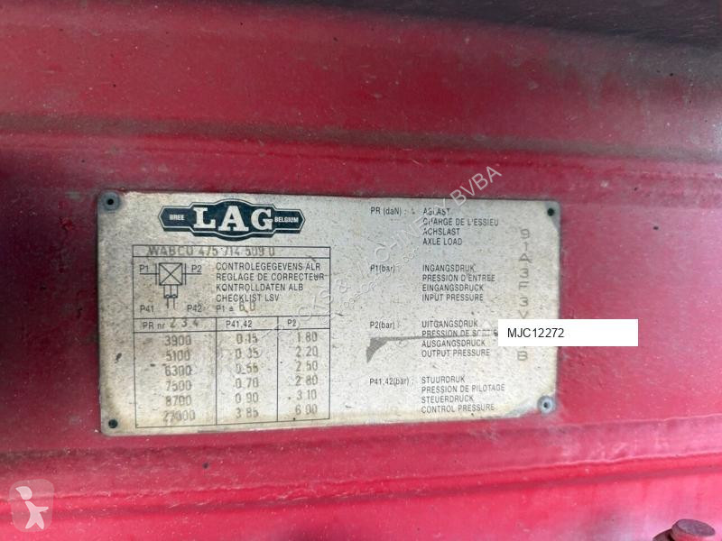 Semiremorca LAG 0-3-37 KAL - 3-AXLES ALU TIPPER...
