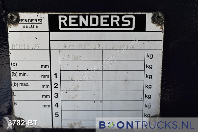 Sættevogn Heiwo RENDERS ROC16.27 ISO BOX |...