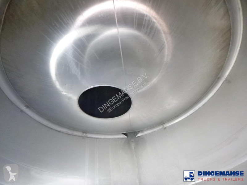 Félpótkocsi  Chemical tank inox 37.5 m3 / 1...